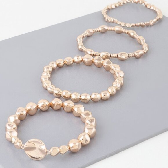 Multi Stone Beaded Bracelet - Picture 3 of 4